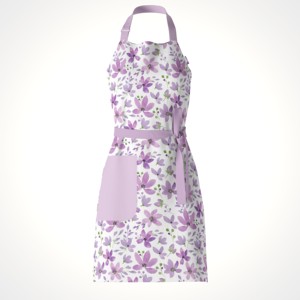 Delantal de algodón para parrilla con costuras reforzadas, delantal ajustable para barbacoa, para cocinar y fiestas al aire libre - Product Image 3