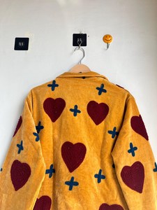 MONIT MARKETING Premium Handmade Reversible Suzani <b>Velvet</b> <b>Jacket</b> | Ethnic Floral Embroidery Womens Winter Outerwear - Product Image 3