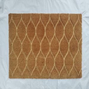 Tapete de Entrada de Fibra de Coco con Reverso de Vinilo, Hecho en India, Duradero, Ecológico, Resistente, al Precio Más Bajo, Suministro de Fábrica - Product Image 1