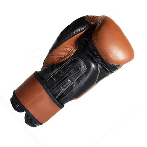 Guantes de Boxeo de Cuero de Alta Calidad, con Correa de Muñeca Ajustable y Absorción de Humedad, para Entrenamiento, Venta al Por Mayor - Product Image 5