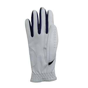 Gants de golf en cuir de cabretta de mouton pour hommes et femmes, marque privée, couleur blanche, prise en main facile, sangle de poignet réglable, fermeture auto-agrippante - Product Image 6