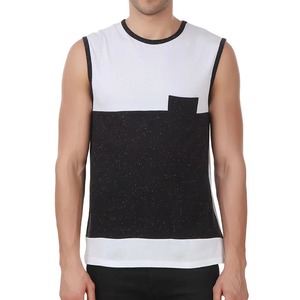 Ropa Casual y Deportiva a Precio Razonable, Venta al por Mayor OEM, Último Diseño, Camiseta sin Mangas para Hombre para Gimnasio, Entrenamiento, Fitness - Product Image 1