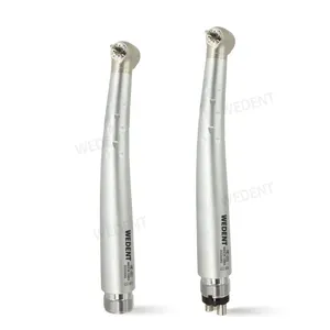 Dental Equipment High Speed Handpiece Supplier Custom 2/4 Holes Push Button Turbine High Speed Dental Handpiece