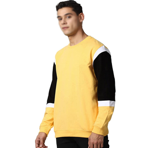 Regular Men Custom Crew Neck Sweater Long Sleeve Sweat Shirts Thick Fleece Blank Sweatshirt For Man - Product Image 4