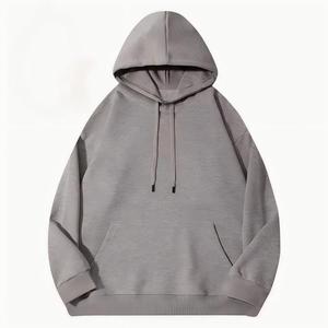 Sweat à capuche personnalisé en molleton épais French Terry, coupe oversize, en coton et polyester, avec épaules tombantes - Product Image 3
