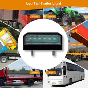 Luz LED de Matrícula de Alto Brillo de 12-24 VCC IP66 para Automóvil, Camión, Remolque, Caravana, <span class=keywords><strong>RV</strong></span>, Luz Trasera - Product Image 6