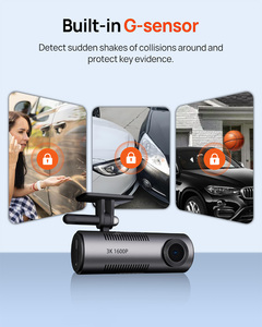 Caméra de tableau de bord WiFi M310 3K 1600P pour voiture, enregistreur de conduite grand angle sans fil, caméra 360 degrés, DVR de voiture, Dashcam - Vente Flash - Product Image 6