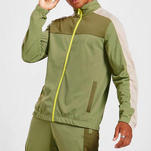 Ensemble de survêtement décontracté pour homme, manches longues, respirant, 100 % coton, avec logo personnalisé, taille 2 pièces, veste et pantalon de jogging, grandes tailles - Product Image 6