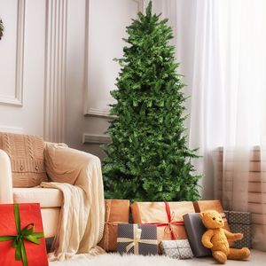 Albero di Natale di Alta Qualità 7,5 Piedi (300cm) in PVC e PET, Personalizzabile, Realistico, 3-in-1 per Decorazioni Esterne e Interne con Luci Integrate - Product Image 3