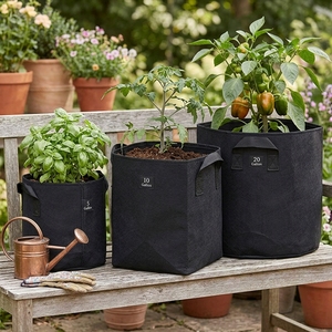 Tomatoes Grow <b>Bag</b> Hydroponic Kit Grow Pots <b>Bag</b> for Potatoes Growing <b>Bag</b> 1 2 3 5 7 10 20 30 50 Gallon - Product Image 3
