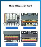 Papan Pengembangan Pemrograman Papan Ekspansi GPIO Pelindung Sensor Modul Pembelajaran Pengkodean STEM IOBIT V2.0 Papan Ekspansi Microbit