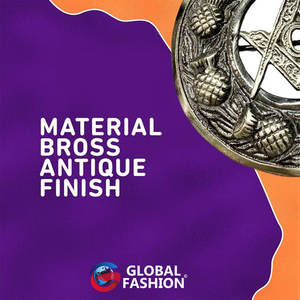 Broche de Kilt Antiguo de 3 Pulgadas con Diseño de Cuadros St. Andrew, Venta al por Mayor de Fábrica, Tradicional Escocés 2026 - Product Image 5