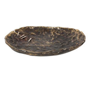 Plato y bandeja para servir panaderías con logotipo personalizado, plato para pasteles y magdalenas, cuenco de Metal, forma cuadrada, cuenco minimalista elegante para fruta, venta - Product Image 5