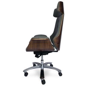 Expédition rapide Chaise de bureau Alexander Front Relax Tilt R365 avec dossier en tissu de haute qualité et revêtement en placage, base pivotante en aluminium 5-HR, OEM - Product Image 1
