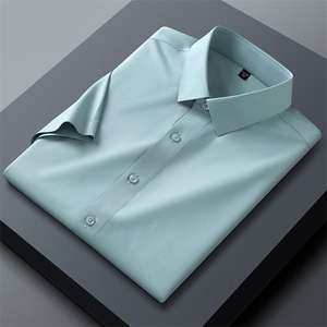 Camisa de Manga Corta 100% Algodón, Estilo Nuevo de Año Nuevo, para Hombre, Calidad Premium, Casual, con Botones, Logotipo Personalizado, Venta al Por Mayor, OEM, Exportación - Product Image 6