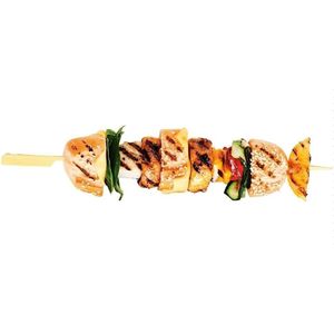 Spiedini in bambù da 30 cm per barbecue, accessori per grigliate all'aperto, 100 pz/sacchetto GM1075 - Product Image 3