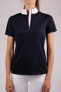 Camiseta Térmica Ligera para Mujer con Cierre Completo, para Senderismo, Paneles de Malla Transpirable, Diseño Anti-Rozaduras, Impresión Digital - Product Image 3