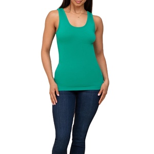 Débardeur respirant de haute qualité pour femme, style tendance avec logo frontal, vente en gros directe d'usine, débardeur MADE BY BS 2027 - Product Image 4