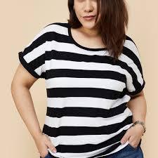 Plus Size <b>Patchwork</b> Wholesale New Hot- Selling Women's Casual Striped Long Sleeved T-shirt Breathable Anti-Pilling <b>Top</b> Clothing - Product Image 5