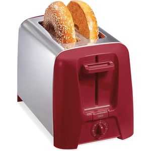 Extra Wide Slots 2-Slice <b>Toaster</b> with Shade Selector Auto-Shutoff Cancel Button Toast Boost Red Features - Product Image 1
