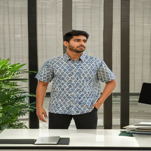 Men's Fitted <b>Shirts</b> Knit Tees <b>Shirt</b> for Men Casual Lightweight <b>Shirts</b> Men's <b>Shirt</b> Printed Cotton Fabric <b>Shirts</b> for Office - Product Image 4