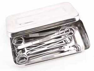 Customized Size Dressing Scissors Straight Curved Silver German Stainless Steel Manual Instrument Set DC-S-9 for General Surgery - Product Image 5