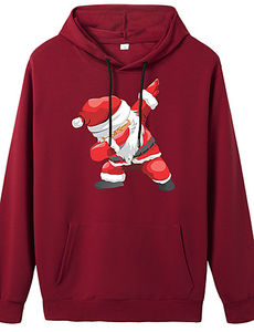 Sweat-shirts de Noël personnalisés pour hommes 2026 – 100 % coton thermique, broderie, grandes tailles, haute qualité - Product Image 3