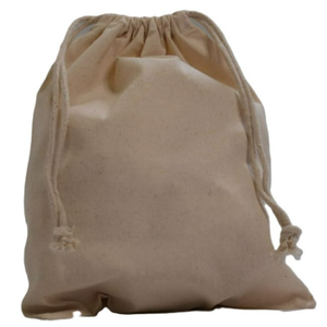 Eco-Friendly 100% Cotton <b>Canvas</b> Custom Logo Printed <b>Drawstring</b> <b>Bag</b> Fashionable Reusable Washable High Quality Dust Pouch Candle - Product Image 4