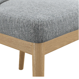 Silla de Comedor de Madera de Estilo Lujoso con Cojín de Terciopelo de Alta Calidad para Muebles de Interior y Exterior - Product Image 6