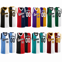 Camiseta de Baloncesto Personalizada Sublimada sin Mangas, Tallas Grandes para Adultos, Práctica de Equipo, 100% Poliéster, Secado Rápido, Ajuste Atlético, OEM ODM