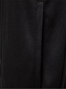 Men's Black Hooded <b>Zipper</b> <b>Sweatshirt</b> Raglan Sleeve Regular Fit Casual Style Fleece Fabric Polyester/Cotton Quick Dry Breathable - Product Image 6