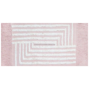 Bohemian Living Room Rugs Hand Tufted Custom Design Area Floor Embroidered Carpet Home <b>Decoration</b> <b>Items</b> From India - Product Image 6