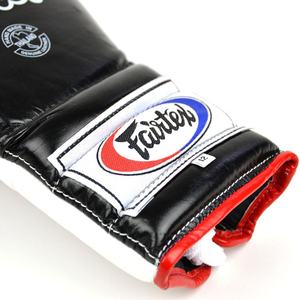 Guantes de Boxeo Fairtex con Cordones de Último Diseño, Guantes de Boxeo de Cuero Genuino para Competencia de Kickboxing, Guantes de Sparring de Muay Thai - Product Image 3