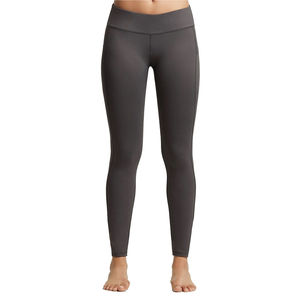 Conjunto de Leggings Deportivos de Cintura Alta para Mujer, Diseño Sólido, Spandex/Algodón, Transpirables, para Yoga, Sostenibles - Product Image 1