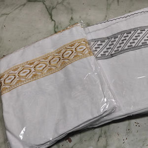 Chal Blanco Emmah de la Mejor Calidad, el Más Vendido, Nombre del Departamento: Chal IMMAH Musulmán Sudanés, Número Uno en África - Product Image 1