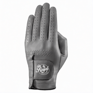 Gant de golf personnalisé en cuir de mouton pleine fleur, logo personnalisé, vente flash, gants blancs de golf Cabretta, haute qualité, antidérapant - Product Image 1