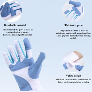Guantes de Esgrima Ligeros y Transpirables para Entrenamiento y Competición, para Prácticas de Combate y Partidos, Equipo Esencial de Esgrima - Product Image 3
