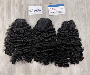 Extensiones de Cabello Natural de Primera Calidad, Estilo Vaporizado y Rizado, Aspecto Natural, 100% Cabello Humano Vietnamita, Sin Enredos, Disponibles en Stock - Product Image 5