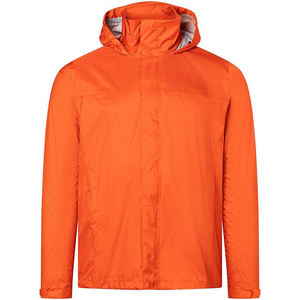 Veste imperméable à capuche bleue pour homme, col montant, fermeture éclair, style décontracté, pour le printemps, en polyester - Product Image 5