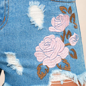 Shorts de Mezclilla para Mujer, de Alta Calidad, con Logotipo Personalizado, Ligeros, Estilo Y2K, Casuales, Ajustados, Sexys, de Verano, Precio Económico, OEM - Product Image 5