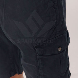 Fashion Men <b>Cargo</b> <b>Shorts</b> <b>Lightweight</b> Cotton Comfortable Fit For Summer Outdoor Sports And Casual Wear - Product Image 4