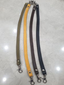 Laisse en cuir pour fauconnerie à dégagement rapide, laisse pour gant de fauconnerie, double clip d'extrémité, laisse en cuir - Product Image 1