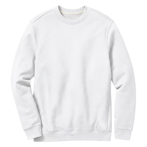 เสื้อสเวตเชิ้ตคอกลมลายทางไล่เฉดสีน้ำเงินกรมท่าขาวสำหรับผู้ชาย แขนยาว สวมใส่สบายๆ ในฤดูหนาว รุ่นปี 2026 - Product Image 1