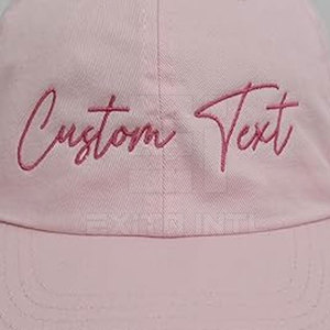 หมวกเบสบอลปักลาย 7 แผง คุณภาพสูง ปรับแต่งได้ ผลิตจากผ้าฝ้าย 100% ระบายอากาศได้ดี กันน้ำ สายปรับได้ แฟชั่นสำหรับทุกเพศ - Product Image 3