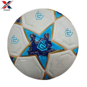 Ballon de football professionnel de haute qualité avec logo personnalisé, taille 5 pour entraînement adulte, en PU thermocollé, prix usine - Product Image 6