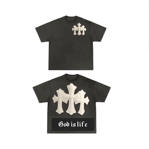 Fabricant OEM de T-shirts Personnalisés Imprimés – Vente en Gros de T-shirts Streetwear en Coton Oversize pour la Gym et la Mode – Fournisseur Export de Marques Privées 2026 - Product Image 3