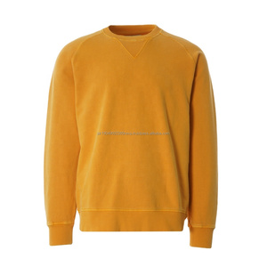 Sudadera de cuello redondo para hombre con estampado de logotipo personalizado hecho en fábrica, Jersey de algodón 100%, Sudaderas con cuello redondo de otoño - Product Image 1