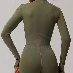 High Quality Best <b>Workout</b> Fitness Wear Women <b>Jumpsuit</b> in Customize Color & Design Soft Material Women Fitness <b>Jumpsuits</b> - Product Image 3