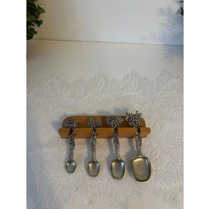 Silver Finished <b>Measuring</b> <b>Cups</b> And Spoon <b>Set</b> For Hotel Wedding And Party Food Preparation Wholesale Supply <b>Measuring</b> Tools - Product Image 2