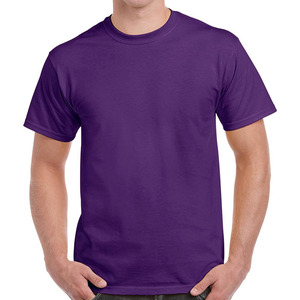 Camiseta de Algodón de Manga Corta con Cuello Redondo para Hombre, Color Verde Oscuro Sólido, Corte Regular, Estilo Casual, Tejido de Punto Liso, Diseño Sencillo - Product Image 3